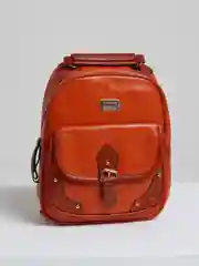 Коричневый рюкзак женский