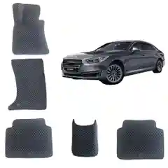 3D Автомобильные EVA коврики для Genesis G80 / Генезис Г80