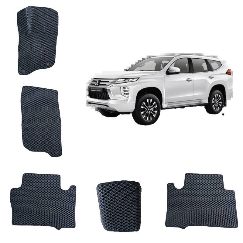 Автомобильные 3D-коврики EVA для Mitsubishi Pajero Sport 3