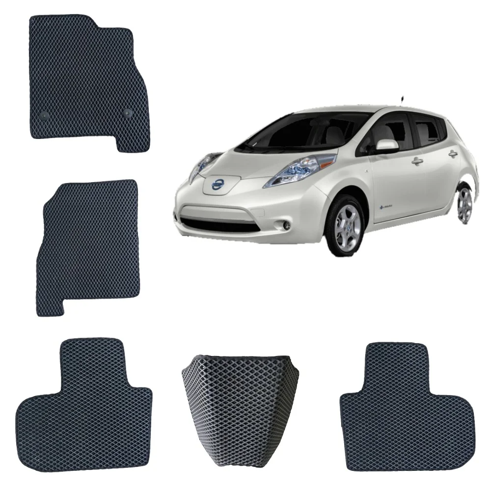 Автомобильные 3-D ЭВА коврики для Nissan Leaf 1 поколение, правый руль