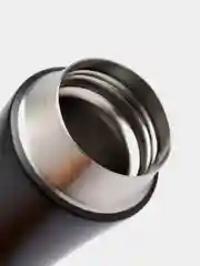 Черный термос PERFEO для напитков с крышкой-поилкой, 0,45 л, розовое золото, чёрный