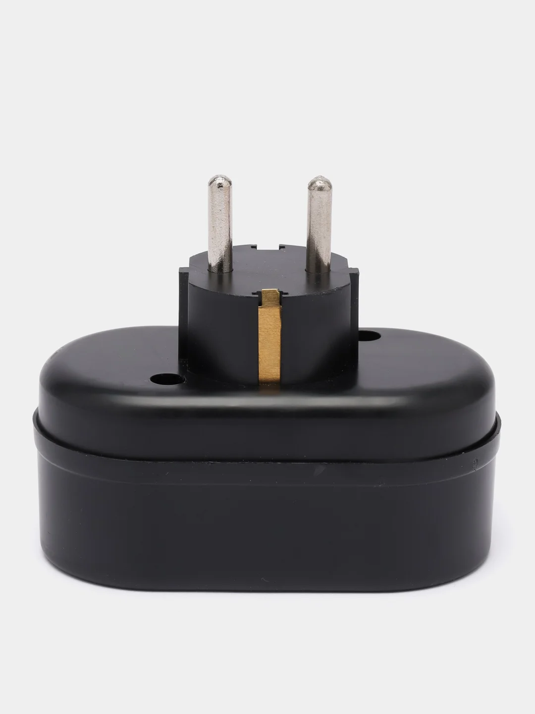 Сетевой разветвитель Perfeo "RU POWER 2 гнезда, 16А, с заземлением, черный