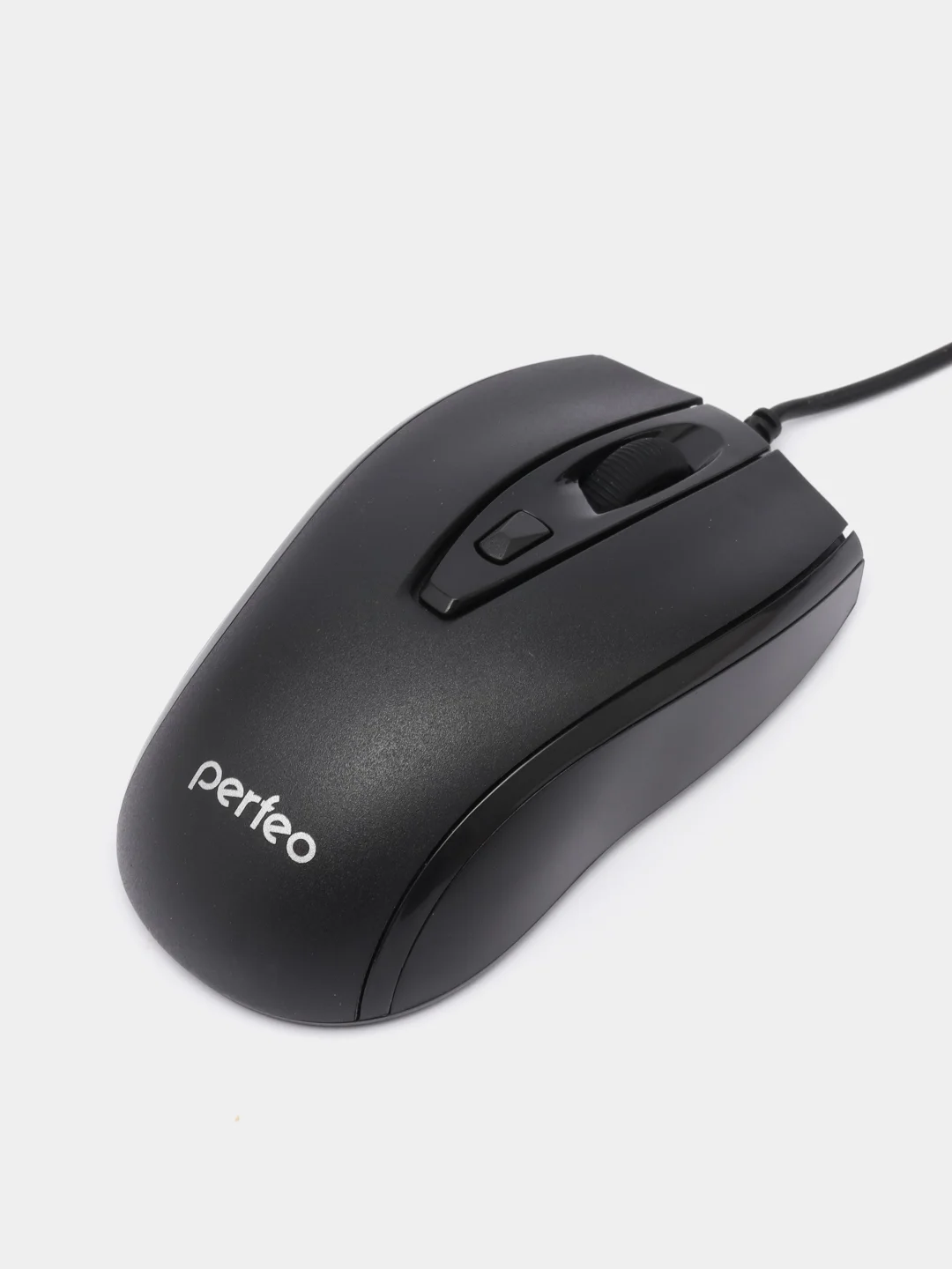 Черный мышь оптическая Perfeo "PROFIL", 4 кнопки, USB