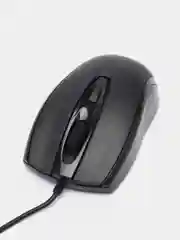 Черный мышь оптическая Perfeo "PROFIL", 4 кнопки, USB