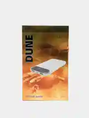 Белый внешний аккумулятор Perfeo Power Bank Dune, 10000mah