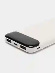 Белый внешний аккумулятор Perfeo Power Bank Dune, 10000mah