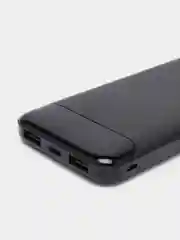 Черный внешний аккумулятор Perfeo Power Bank Dune, 10000mah
