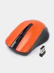 Оранжевый мышь беспроводная оптическая Perfeo "Rainbow",  USB