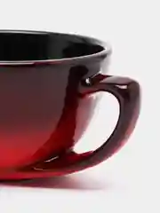 Голубой чашка керамическая "Элегант"