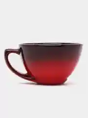 Красный чашка керамическая "Элегант"