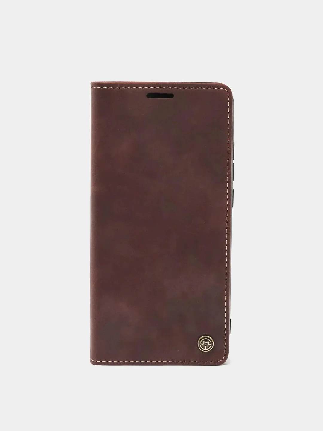 Коричневый чехол книжка Samsung  А40, A50, A51, A70,A71, S8/8+, S9/9+, S10/10+, S10e, Note10, S20/20+