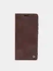 Коричневый чехол книжка Samsung  А40, A50, A51, A70,A71, S8/8+, S9/9+, S10/10+, S10e, Note10, S20/20+