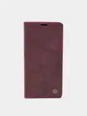 Багровый чехол книжка Samsung  А40, A50, A51, A70,A71, S8/8+, S9/9+, S10/10+, S10e, Note10, S20/20+