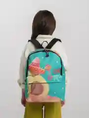 Салатовый рюкзак школьный