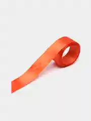 Терракотовый лента атласная 25 мм. Длина 3 метра