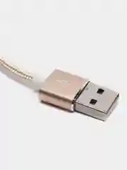 Золотой магнитный кабель для зарядки Floveme (2A), Lightning, Type-C, Micro-USB, 1 метр