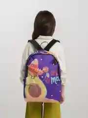 Фиолетовый рюкзак школьный