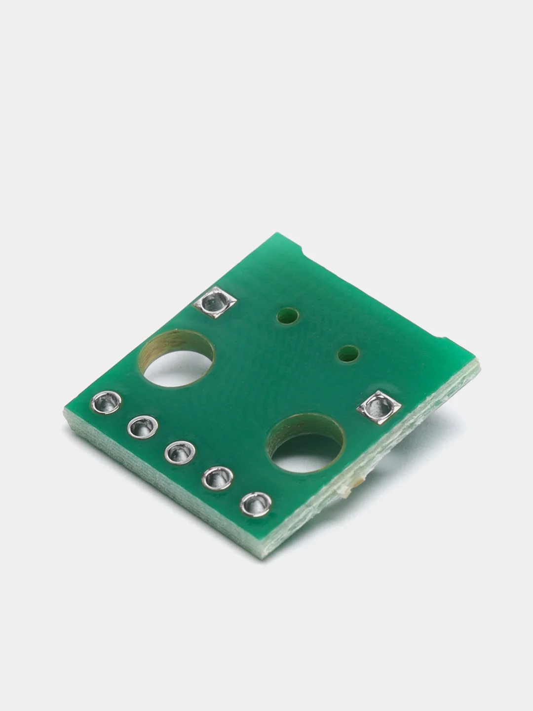 Плата печатная с разъемом microUSB 5 Pin, разведённым на DIP 2.54