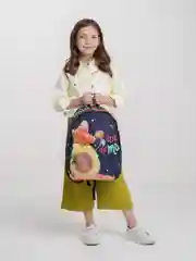 Черный рюкзак школьный
