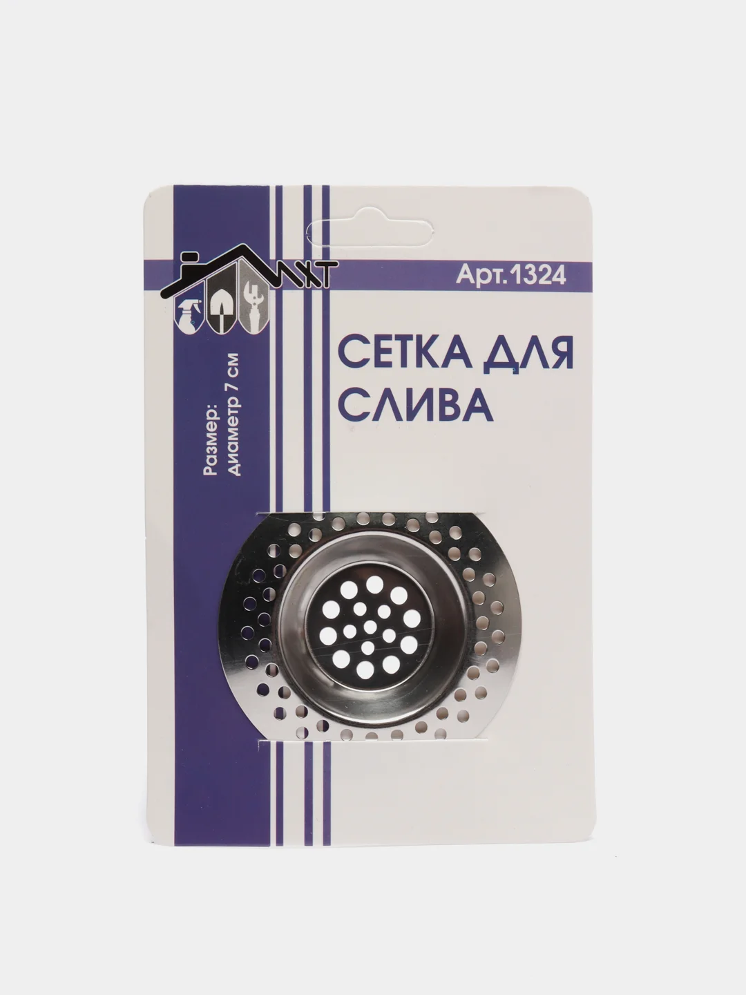 Сетка-фильтр для раковины универсальная, стальная