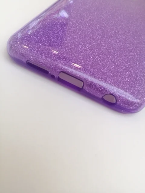Золотой силиконовый с блестками усиленный чехол XIAOMI Poco x3