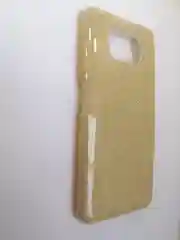 Золотой силиконовый с блестками усиленный чехол XIAOMI Poco x3