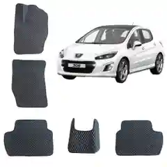 Автомобильные 3-D коврики EVA коврики для Peugeot 308 / Пежо 308