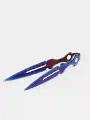 Синий щипцы для кальяна BLADE - Titanium Edition (rplc)