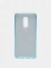 Голубой чехол Xiaomi  Redmi 5+, силиконовый, усиленный