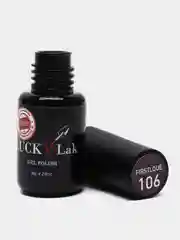 Гель лак для ногтей LuckyLak FL №106 8g темно фиолетовый для маникюра и педикюра
