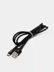 Черный кабель зарядный BOROFONE BX20, Micro-USB/Type-C/Lightning, 1 м