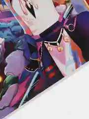 Лазурный плакат Genshin Impact, Геншин импакт