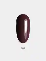 Гель лак для ногтей LuckyLak Fashion №082, 8g темно бордовый лак для маникюра и педикюра