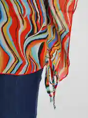 Алый туника Angela Ricci