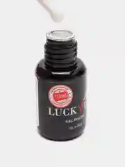 Гель для ногтей, гель-лак LuckyLak FL 8g №021 белый для маникюра и педикюра
