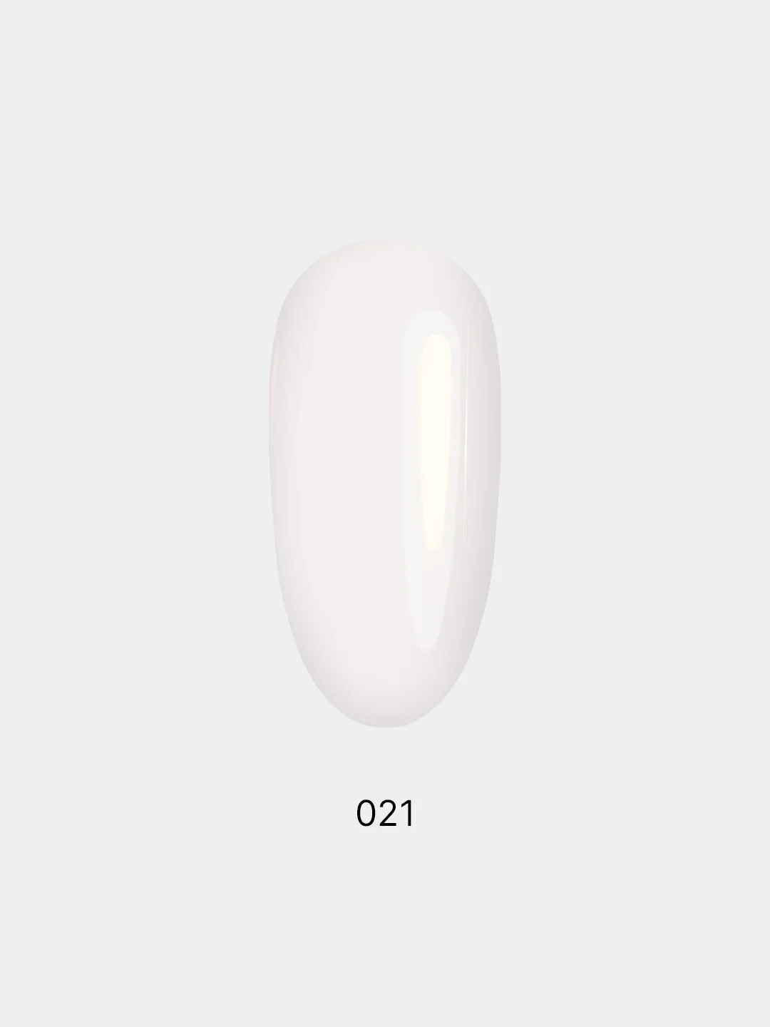 Гель для ногтей, гель-лак LuckyLak FL 8g №021 белый для маникюра и педикюра