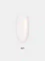 Гель для ногтей, гель-лак LuckyLak FL 8g №021 белый для маникюра и педикюра