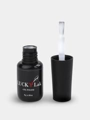 Гель для ногтей, гель-лак LuckyLak FL 8g №021 белый для маникюра и педикюра