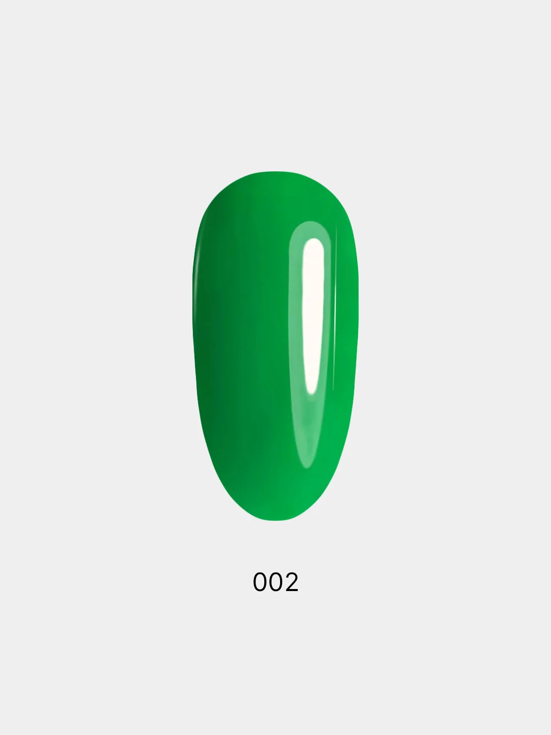 Гель лак для ногтей, гель-лак LuckyLak FL 8g №002, зеленый, изумрудный, для маникюра