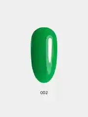 Гель лак для ногтей, гель-лак LuckyLak FL 8g №002, зеленый, изумрудный, для маникюра