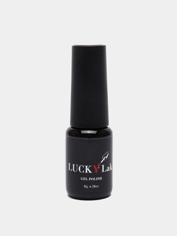 Гель лак для ногтей, гель-лак LuckyLak FL 8g №002, зеленый, изумрудный, для маникюра