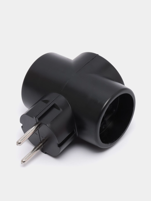 Perfeo сетевой разветвитель "RU POWER, 3 гнезда, 6А, без заземления, черный