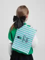 Прозрачный папка на молнии с ручками "Кактусы", А4