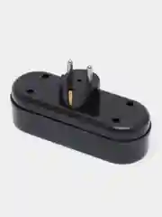 Черный сетевой разветвитель "RU POWER" Perfeo 3 гнезда, 16А