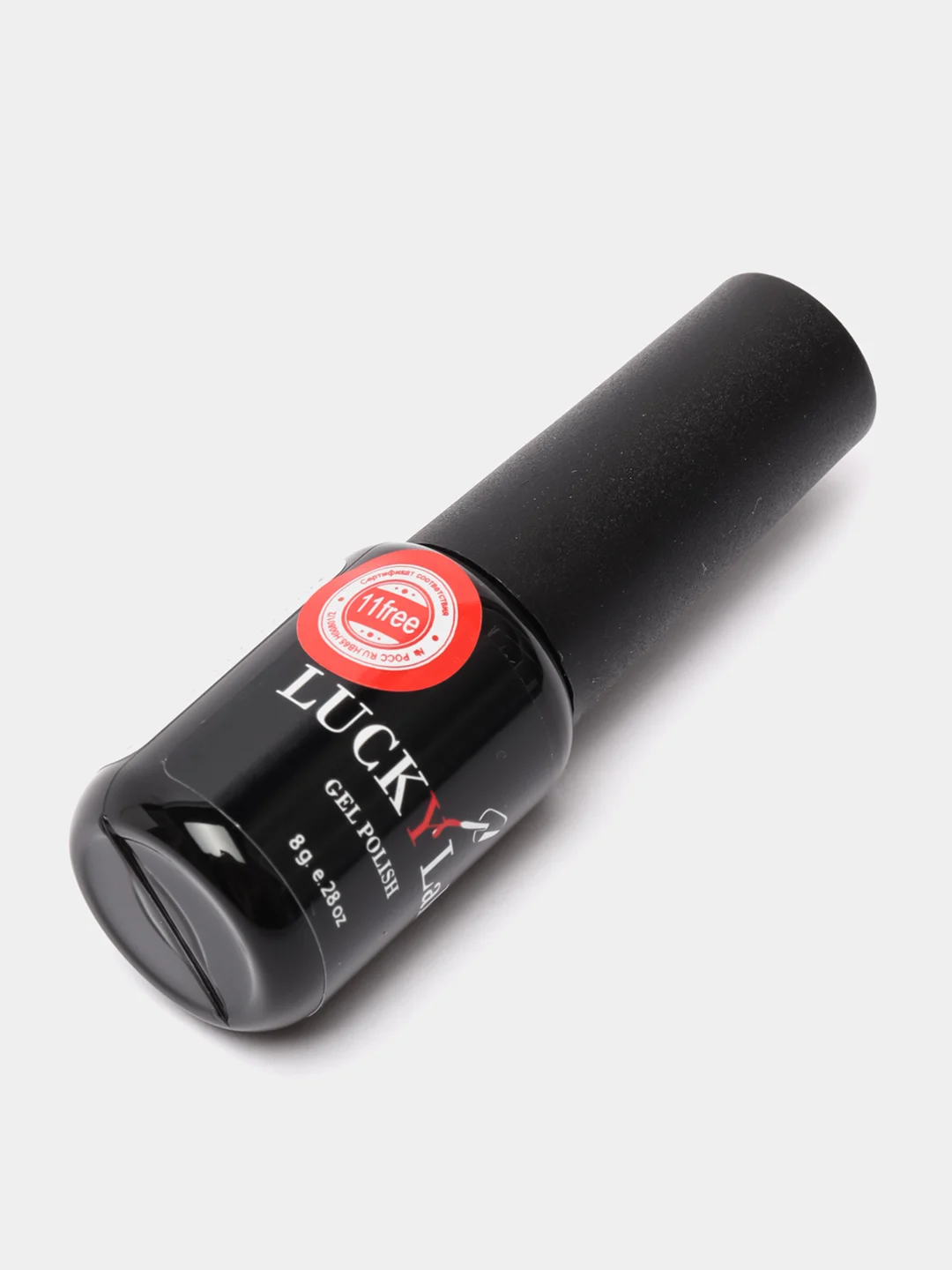 Гель лак для ногтей LuckyLak FL №116 8g нежный сиреневый лиловый для маникюра и педикюра