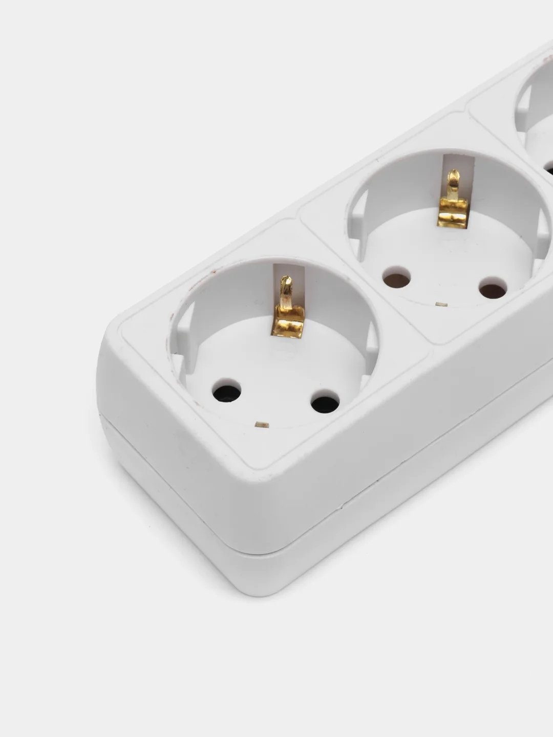 Сетевой удлинитель с кнопкой "Powermate", 5,0 м, 3 розетки, белый
