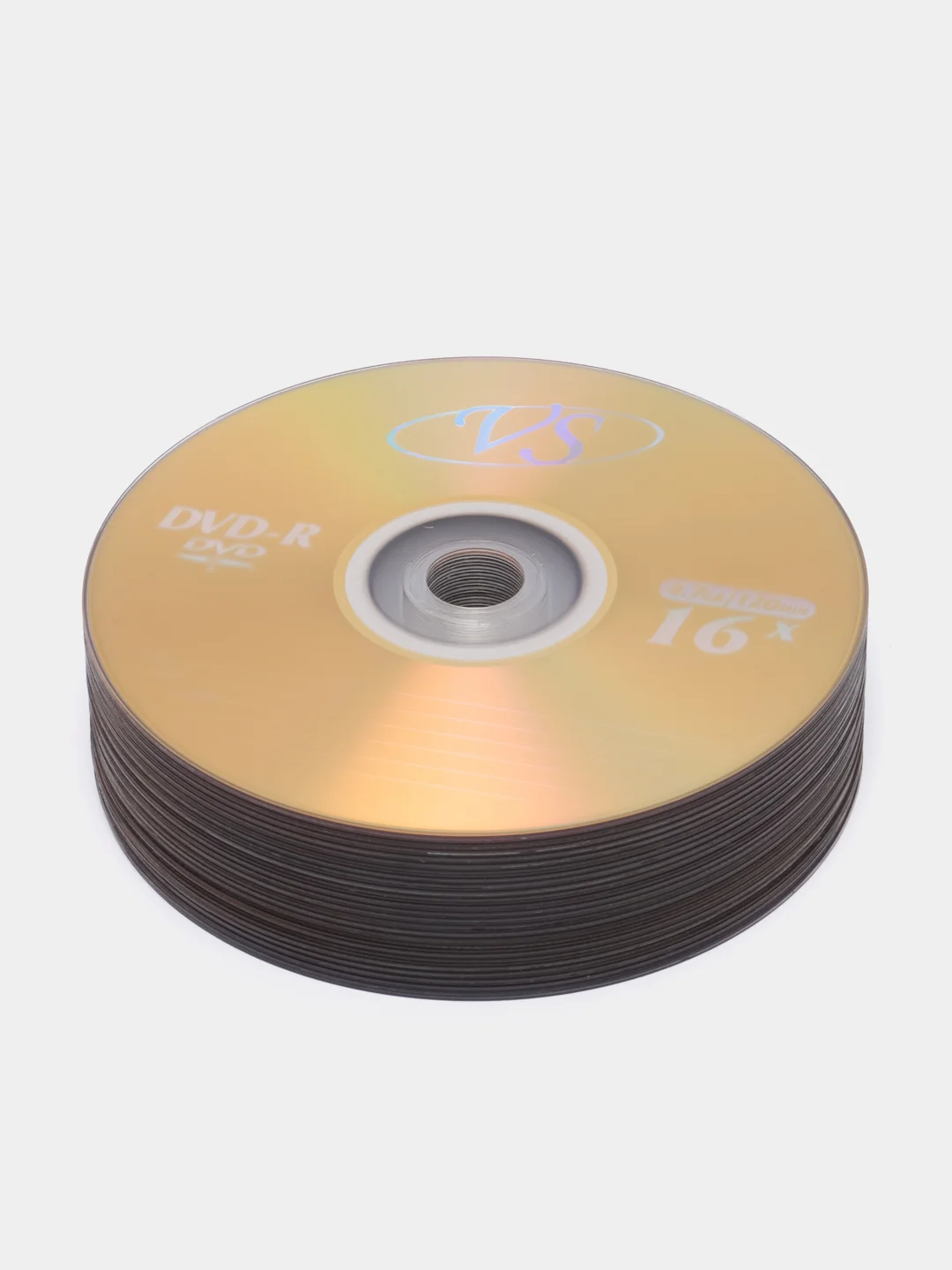 Диски для однократной записи данных VS DVD-R 4,7 GB 16x Shrink, 10, 25 штук