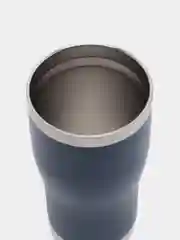 Темно-синий термокружка Perfeo для напитков с прозрачной крышкой, 0,6 л