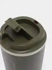Зеленый perfeo Термокружка для напитков с крышкой-поилкой, объем 0,5 л, цвет зеленый, черный