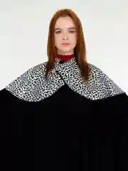 Белый пелерина парикмахерская, пеньюар для стрижки и окрашивания из ПВХ с принтом Леопард
